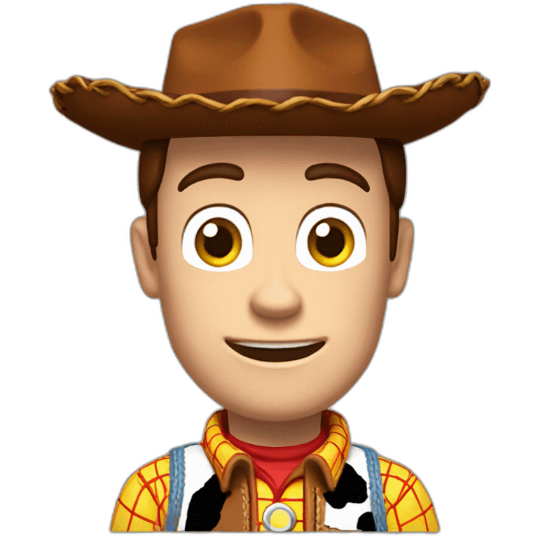 Woody toy story boxing emoji