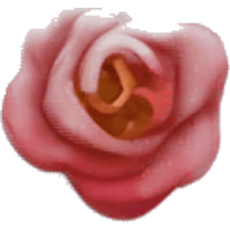 Rosa claro coração  emoji