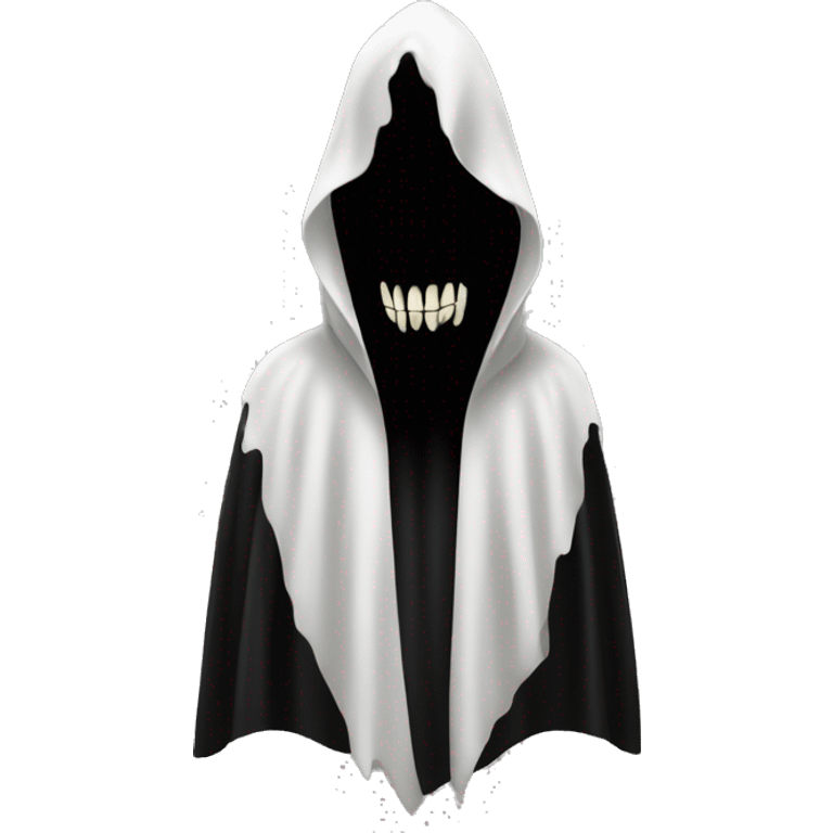 ghostface from scream movie black cloak  emoji