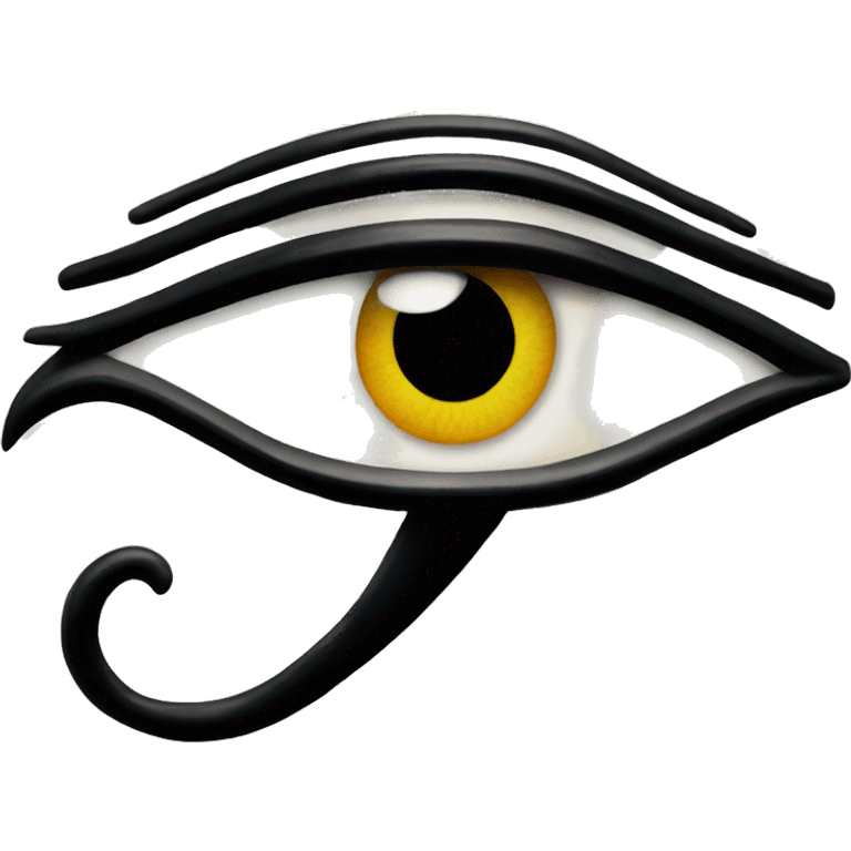 Eye of thoth sacred emoji