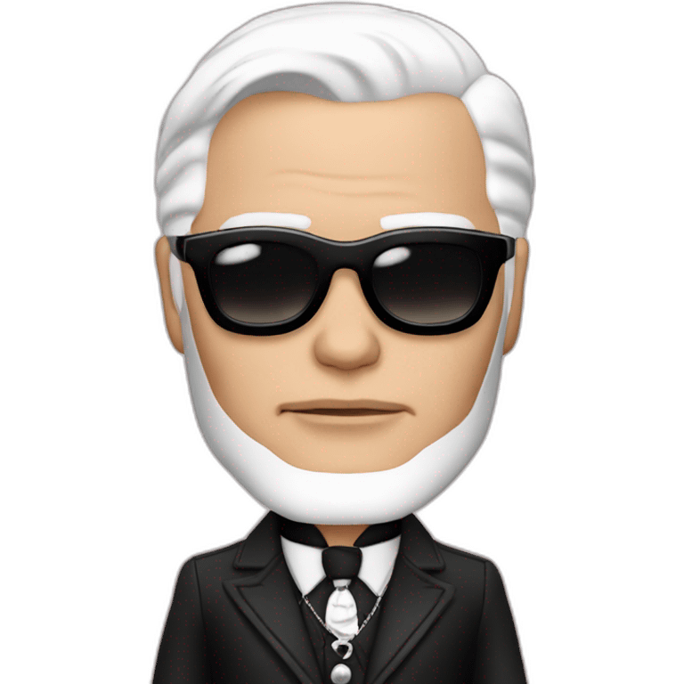 Karl Lagerfeld  emoji