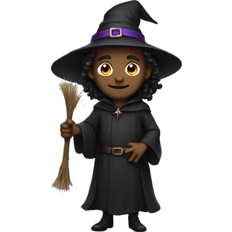 male witch emoji