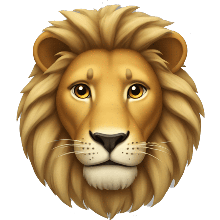 Lion with 👑 emoji