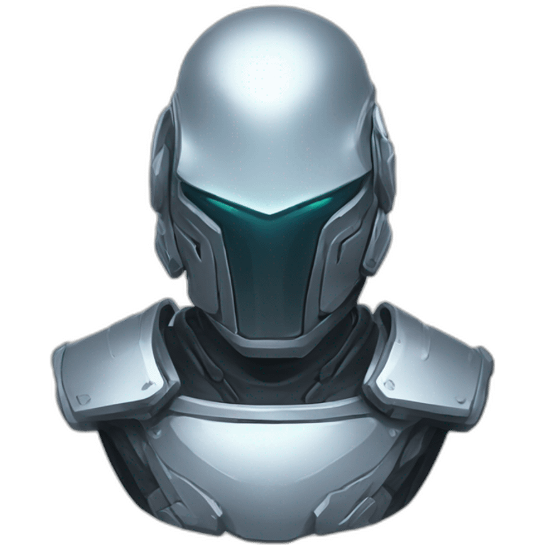 futuristic Phantom Infiltration armored breastplate ghost effect emoji