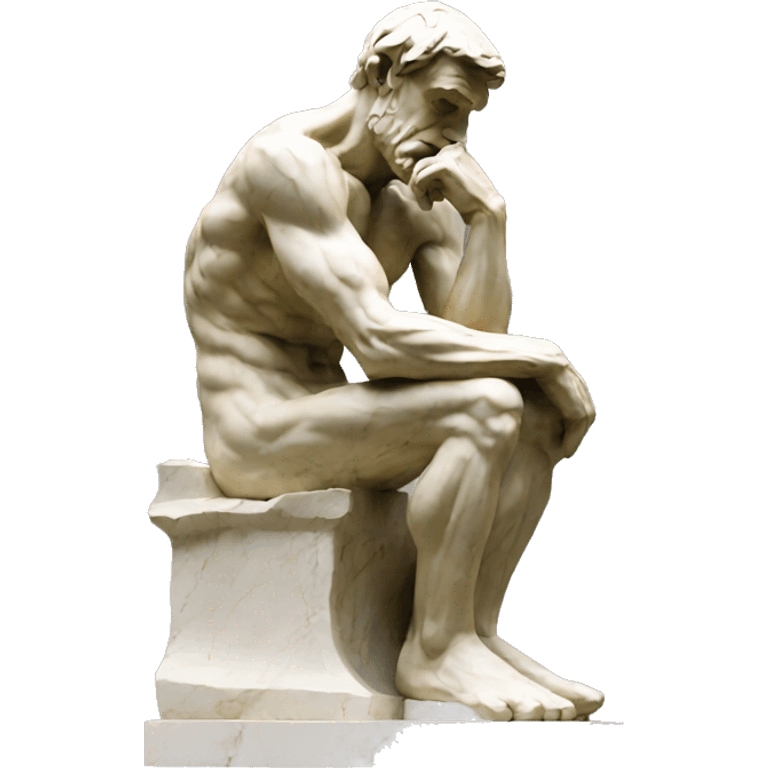 rodin-the thinker emoji