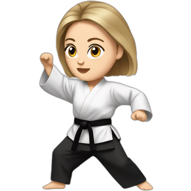 ADELE DOING KARATE emoji