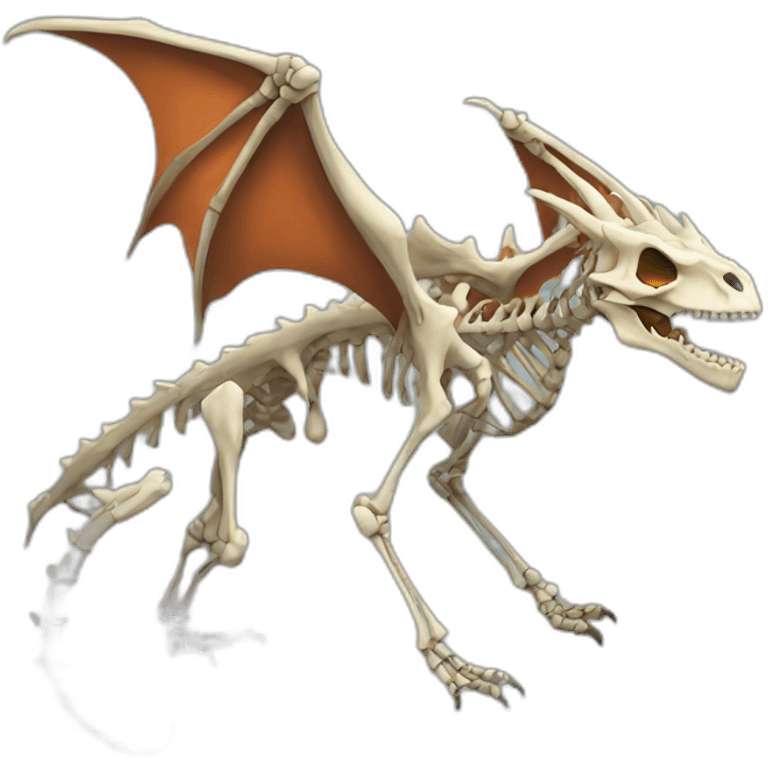 dragon skeleton emoji