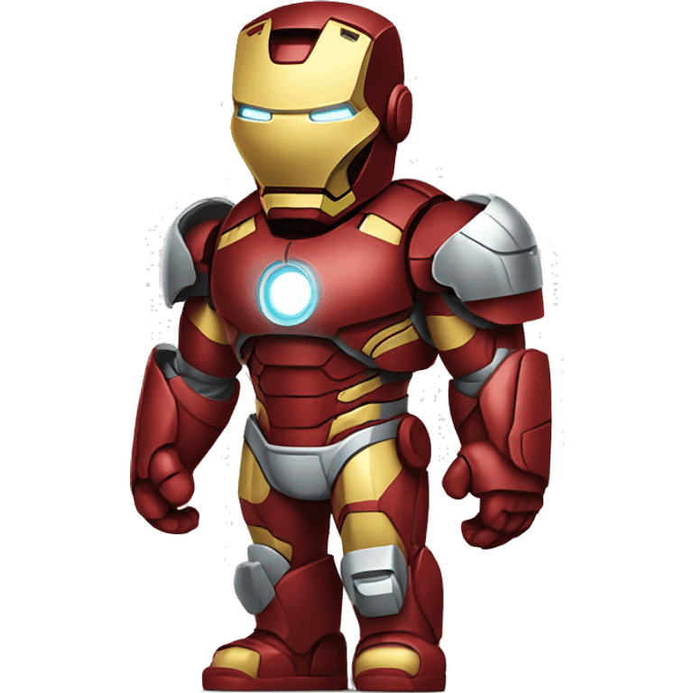 Iron man with a sling  emoji