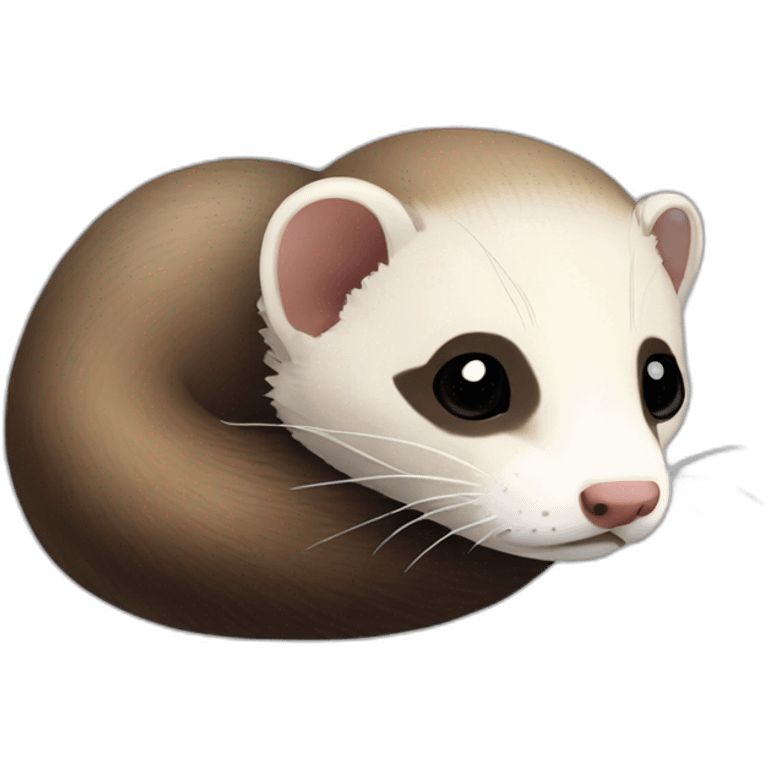 ferret dying emoji