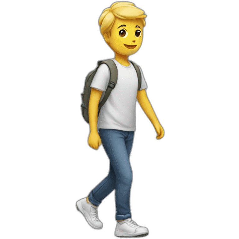 Walking  emoji