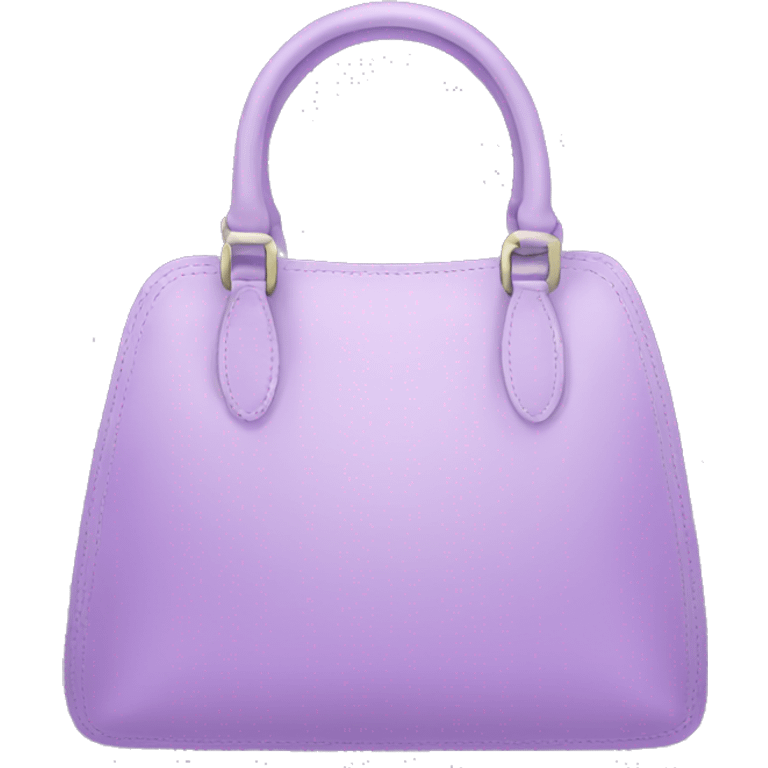 Light purple hand bag emoji