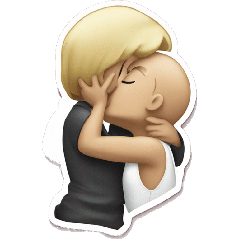 Kissing Standard sticker  emoji