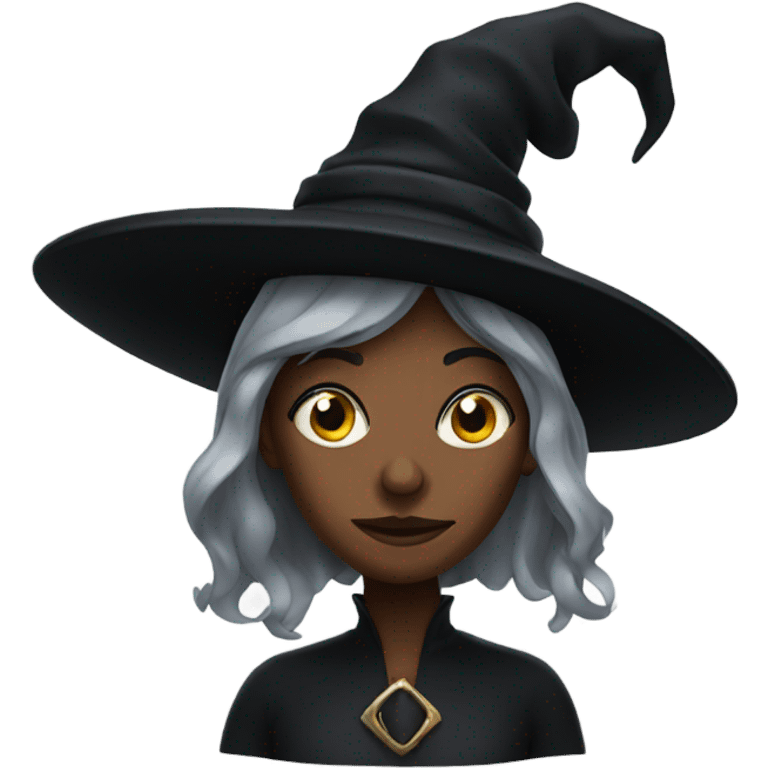 Black witch  emoji