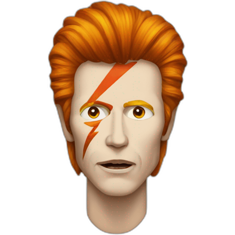 Ziggy stardust emoji