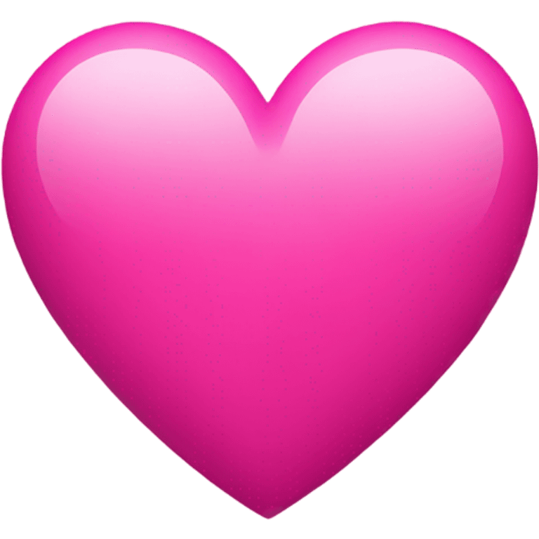 Heart with pink bright emoji