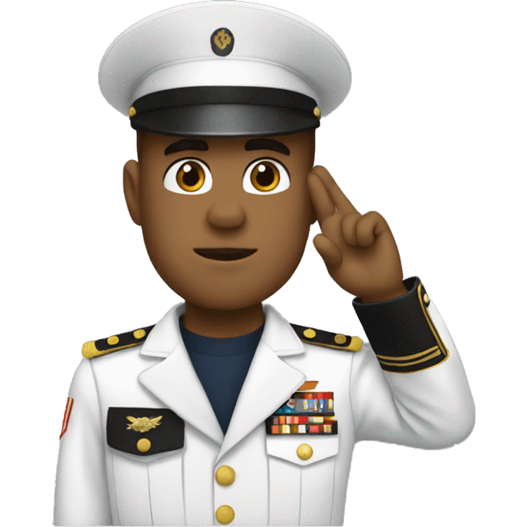 marine salutes emoji