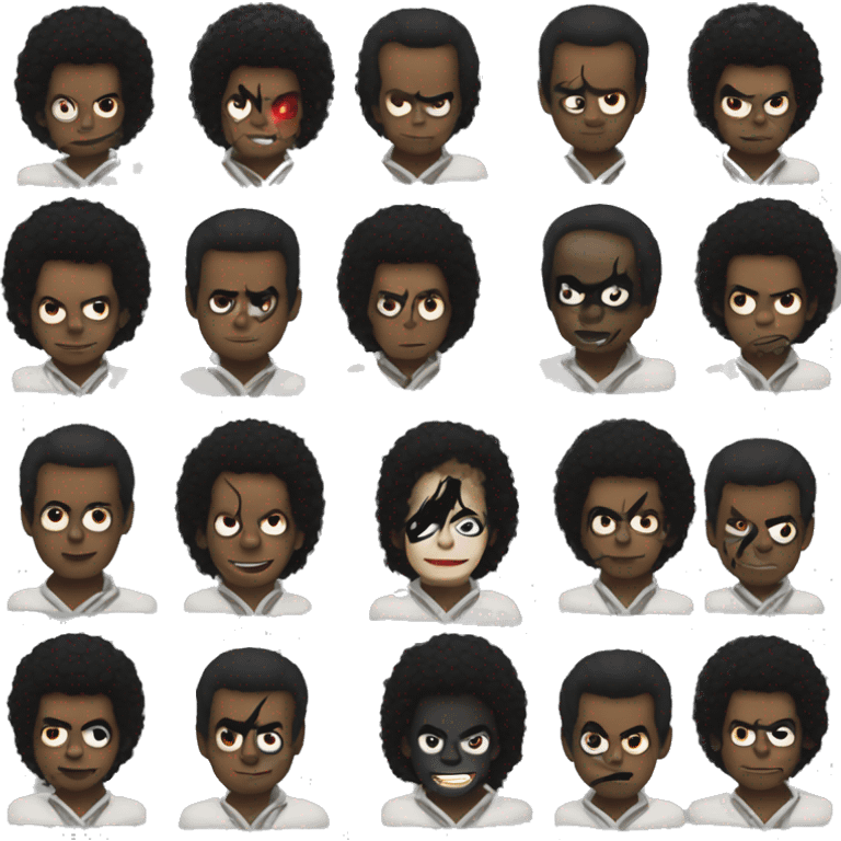 Michael Jackson Thriller emoji