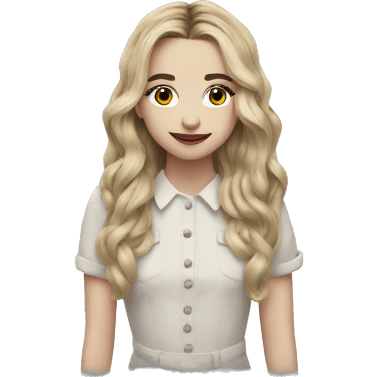 sabrina carpenter music video emoji