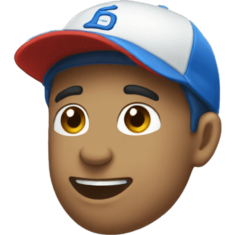 blue baseball cap emoji