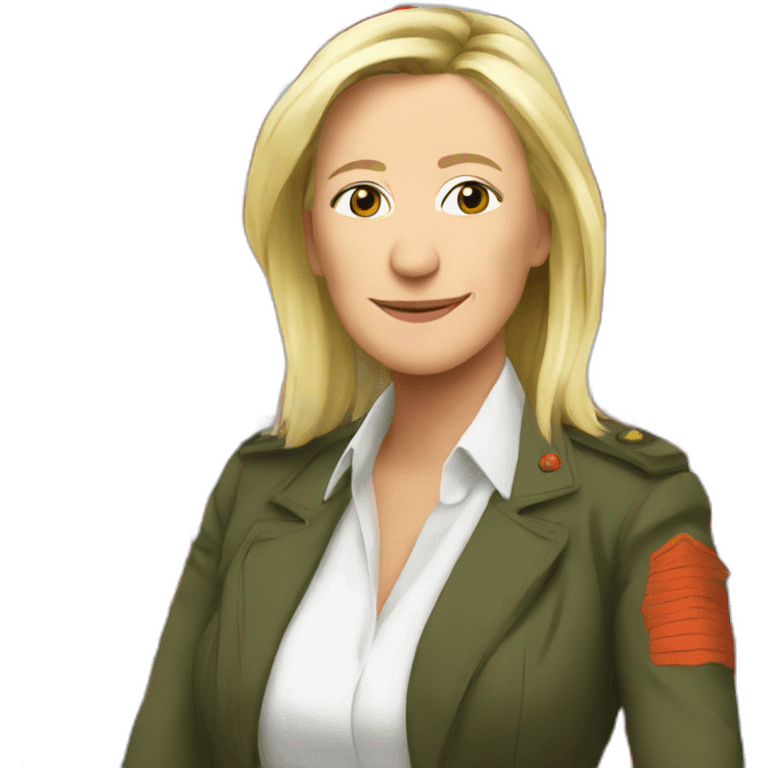 Marine LePen emoji