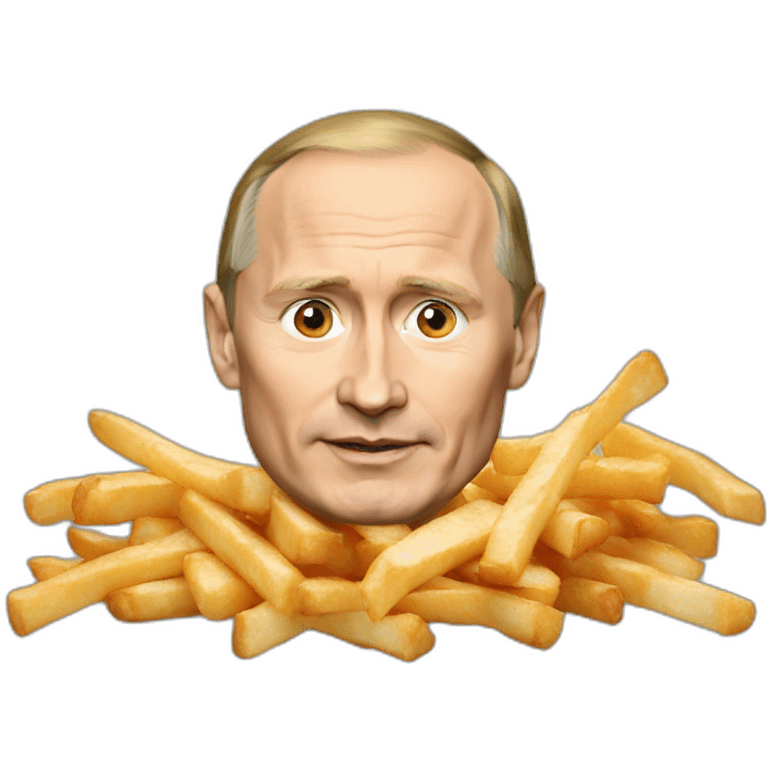 putin with a poutine emoji