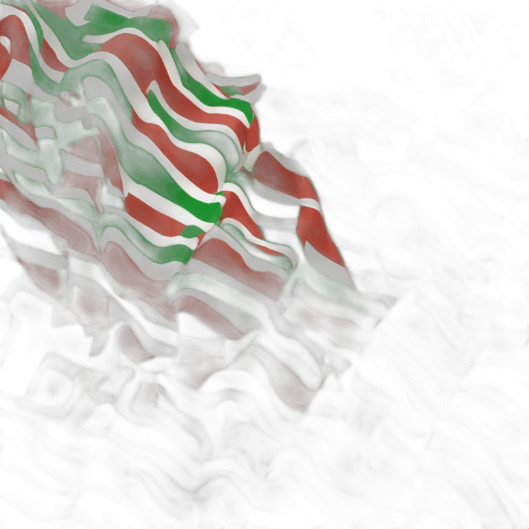 chechen flag Red white green emoji