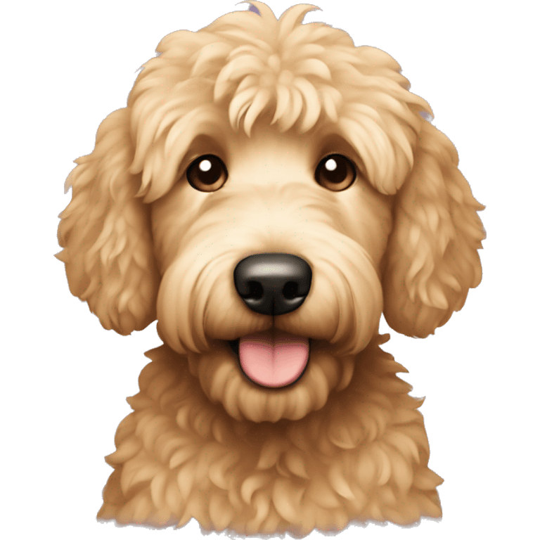 Golden doodle emoji