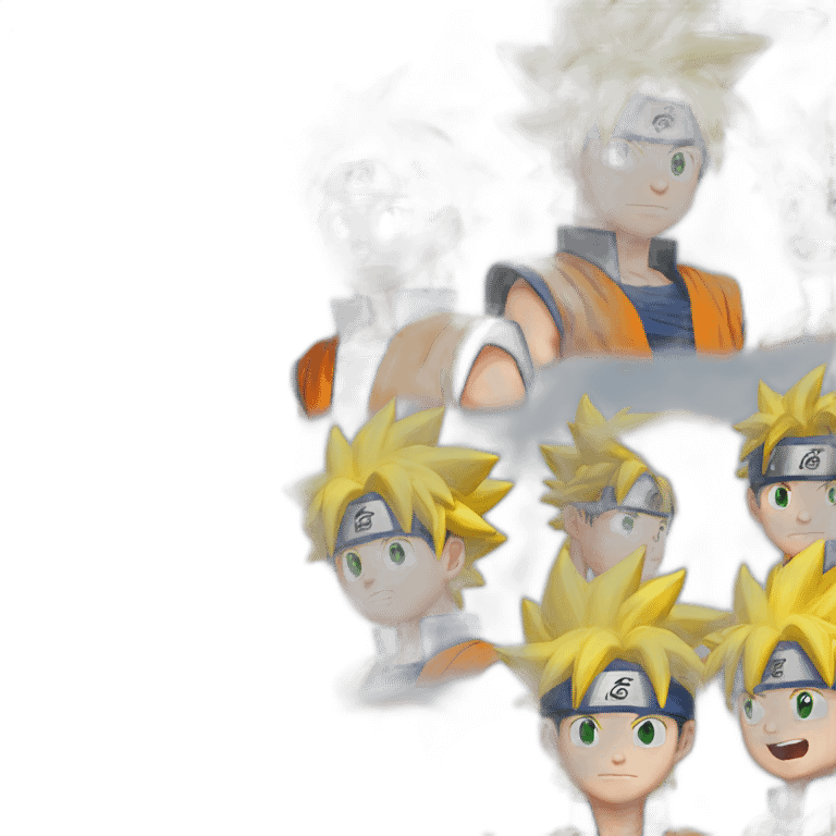 Goku sur Naruto emoji