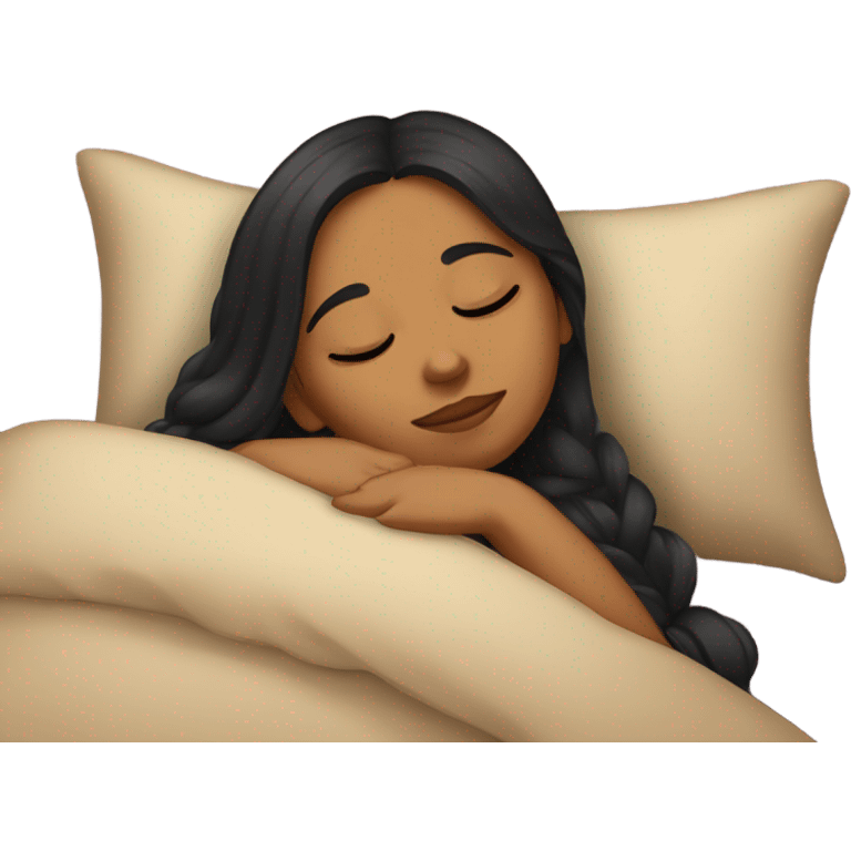 Desi girl sleeping  emoji