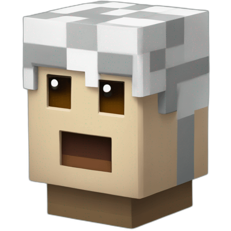 Minecraft bloc emoji