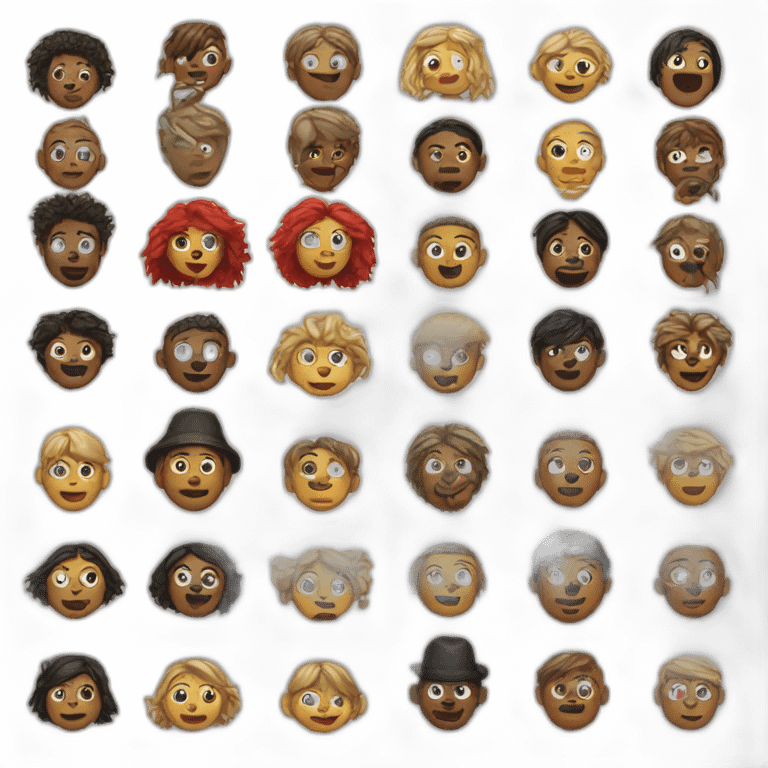 Puppets for children  emoji