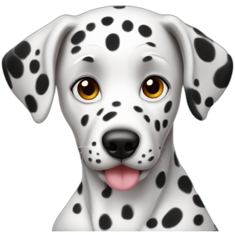 cute Dalmatian emoji