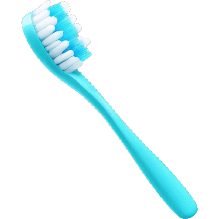 Cute toothbrush  emoji