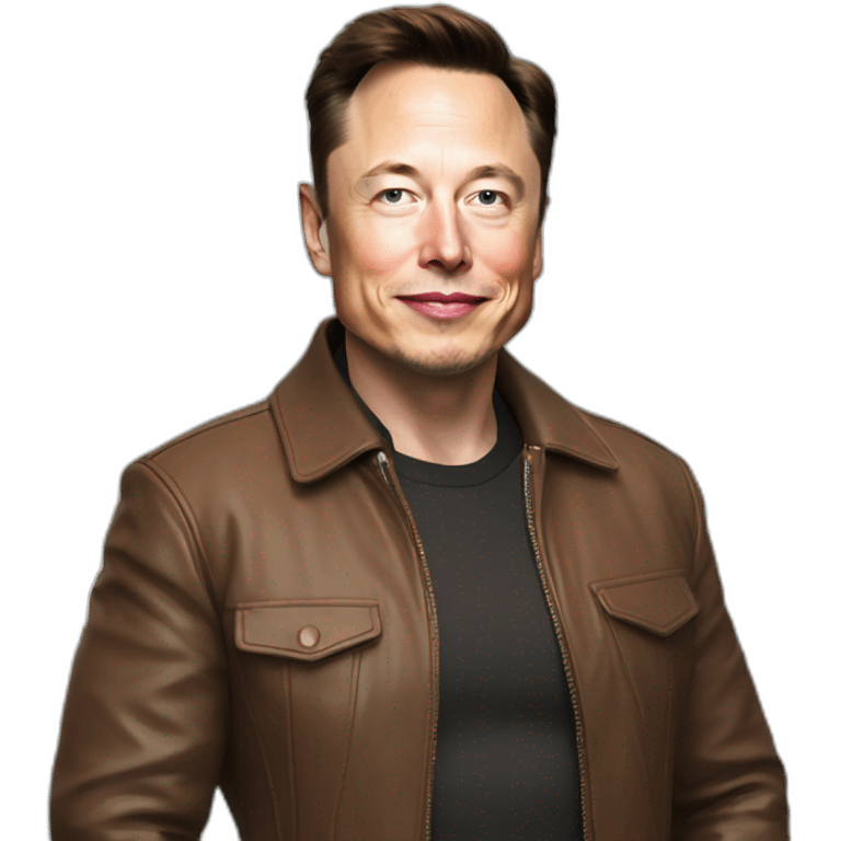 Elon Musk in ken emoji