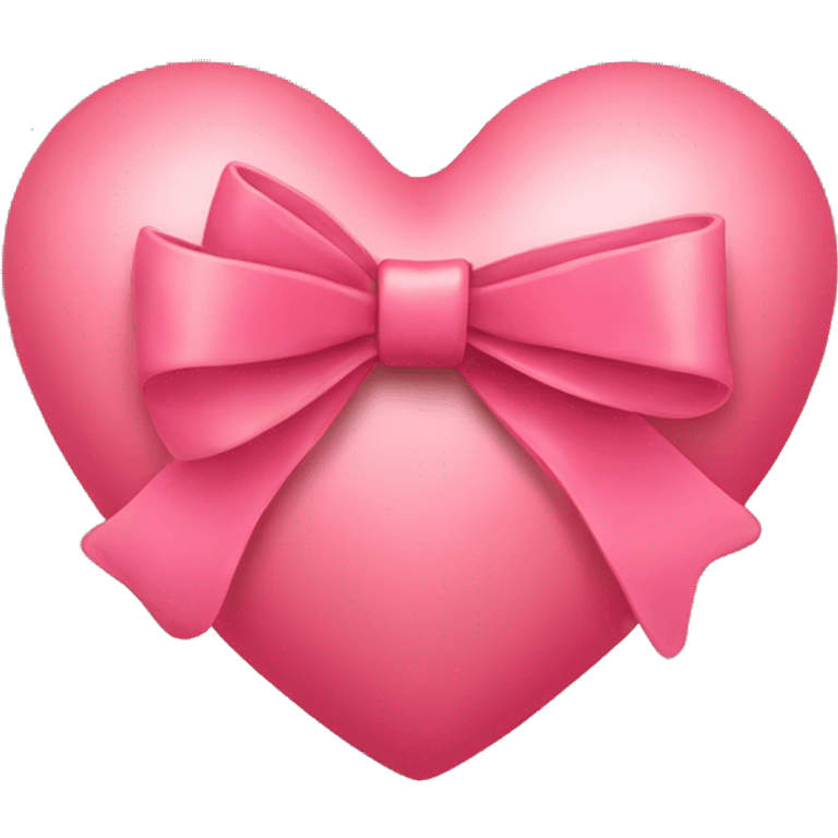 Heart with bow inside  emoji