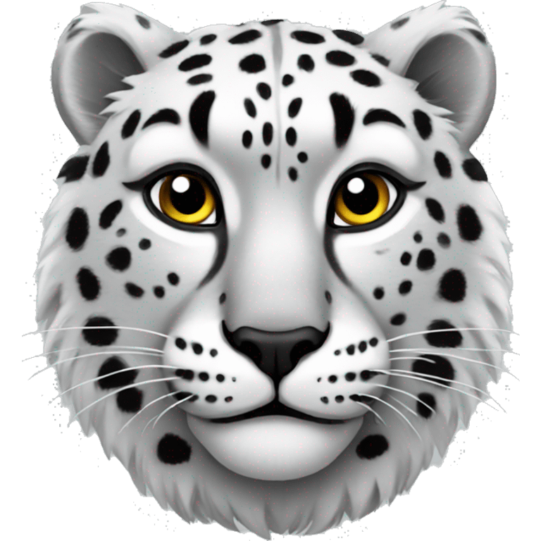 Snow leopard  emoji