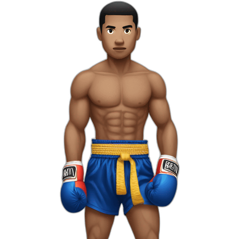 muay thai emoji