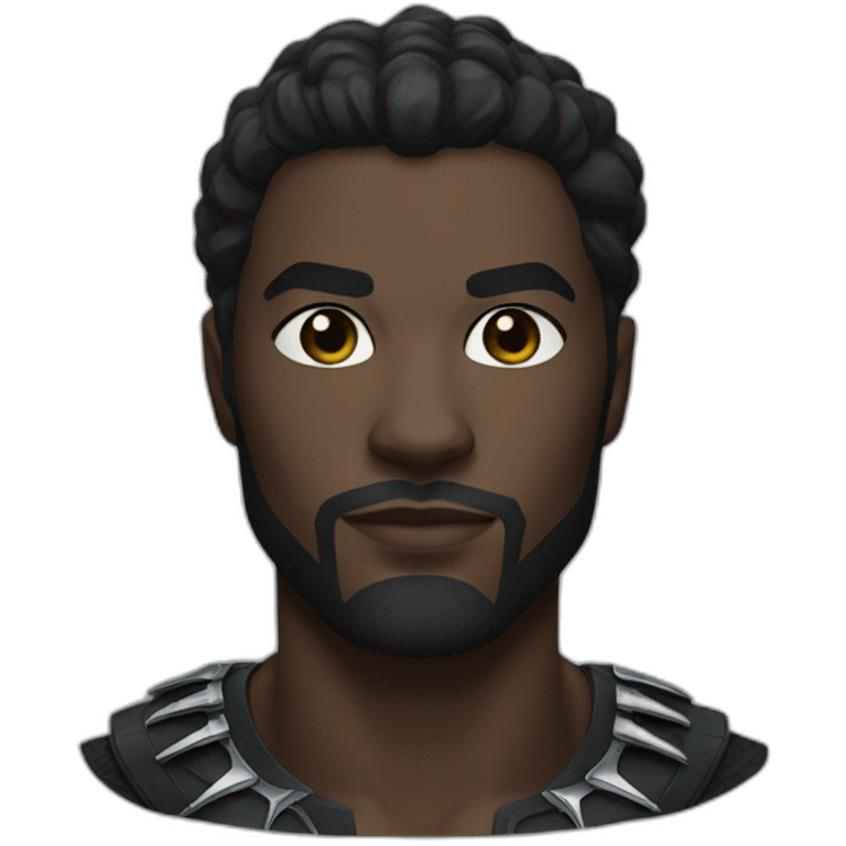 black panther marvel emoji