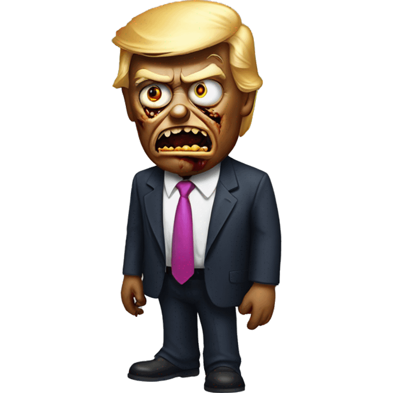 Zombie Donald Trump  emoji