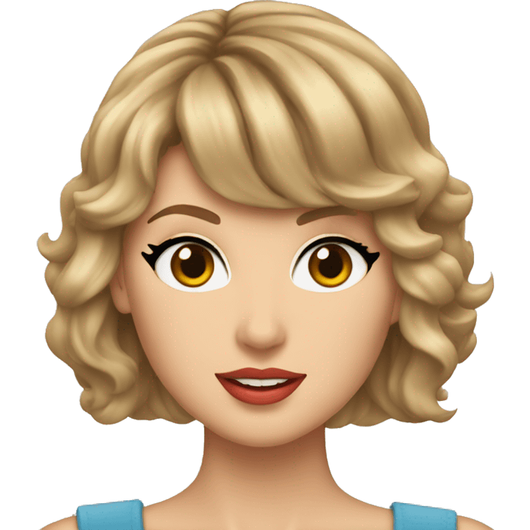 taylor swift asks a question  emoji