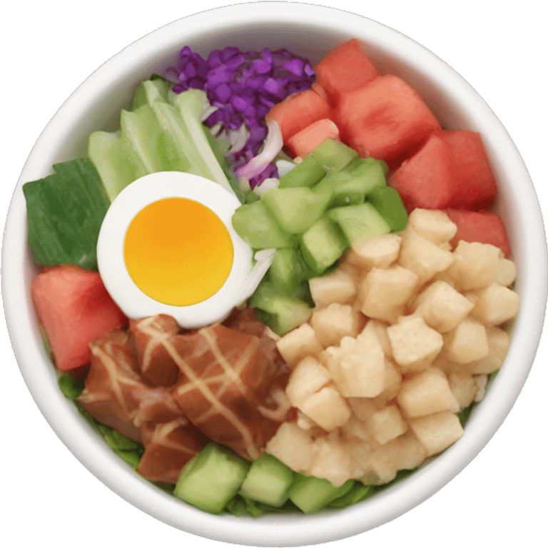 hawaii poke bowl emoji