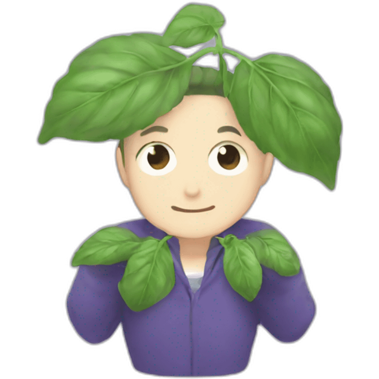 Basil from omori emoji