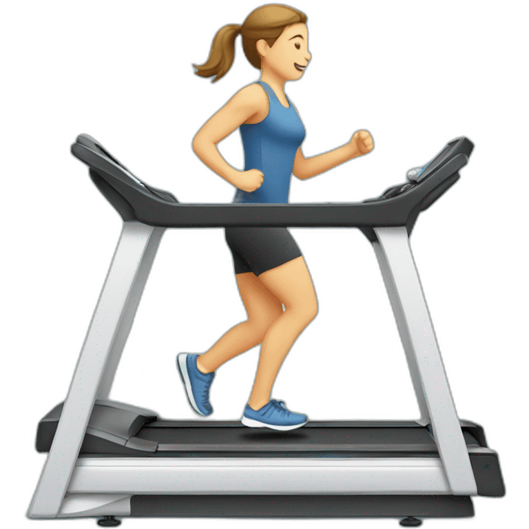 Treadmill machine emoji