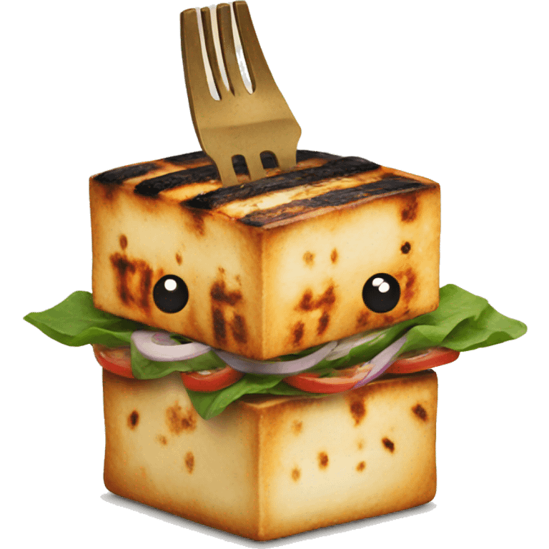 grilled tofu emoji