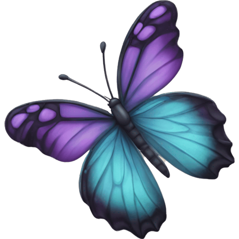 mariposa sonrie emoji