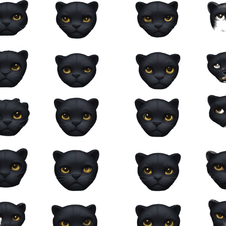 black panther emoji