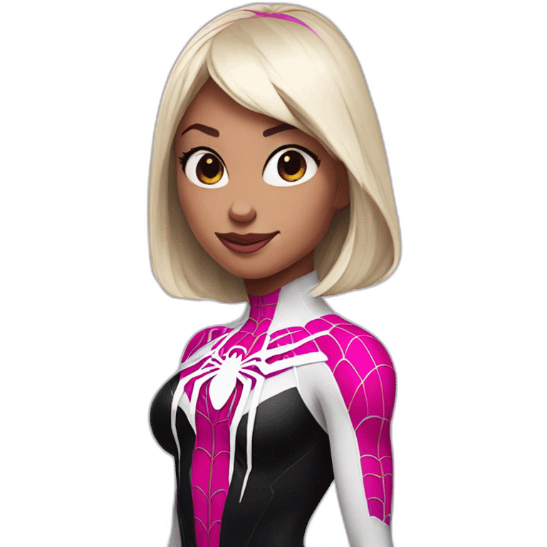 spider-gwen spiderverse emoji