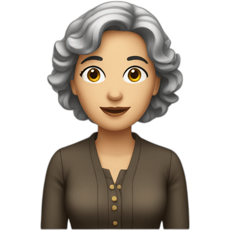 Une italienne femme emoji