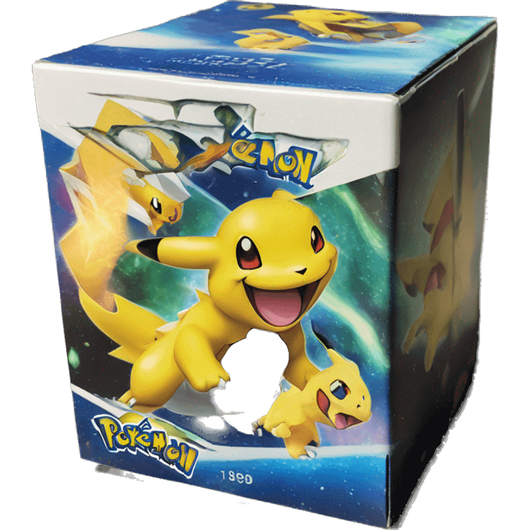 1999 Base Set Ultimate Pokémon Booster Box emoji