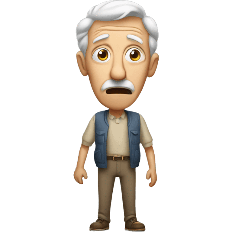 Confused Grandad  emoji